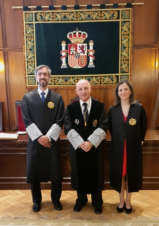 Acto de Juramento de ascenso a la categoría de Magistrado
